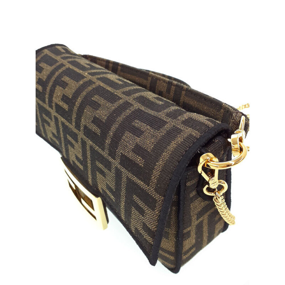 Fendi Zucca Baguette Shoulder Bag - Picture 8 of 9